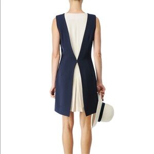 Rag and Bone Navy and Beige Dress